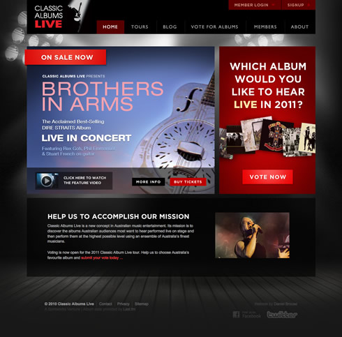 Classic Albums Live Homepage